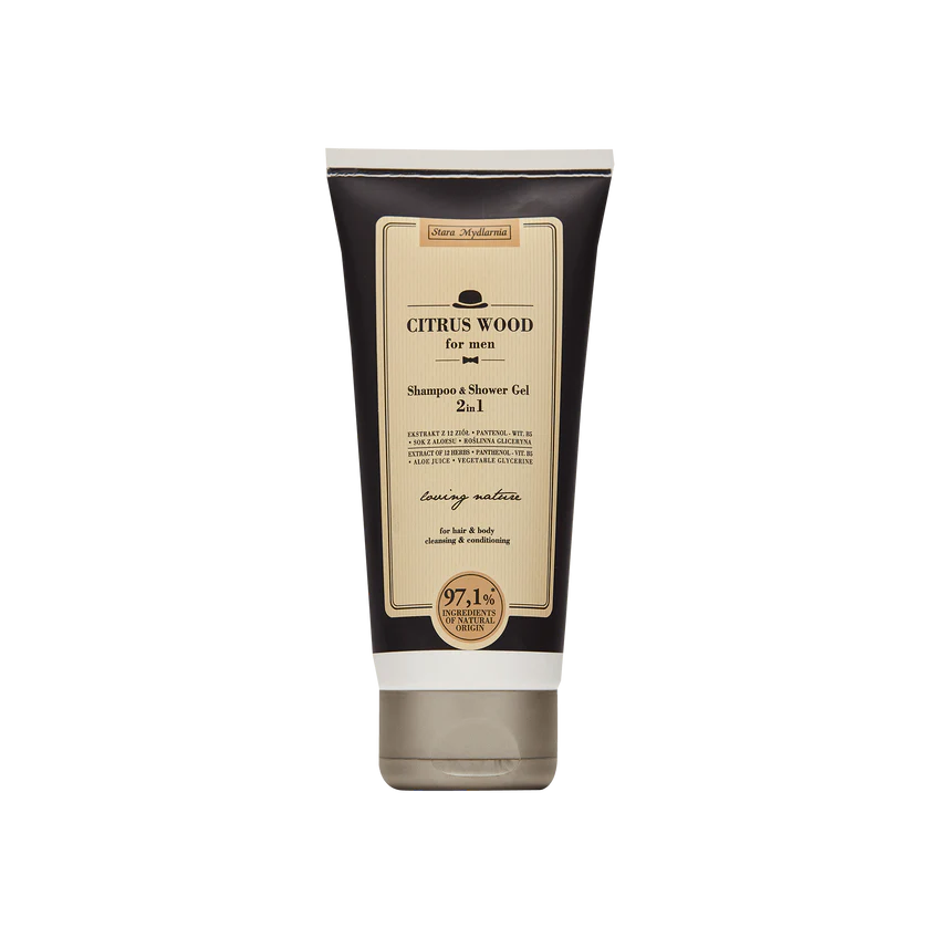 Stara Mydlarnia Citrus Wood Shampoo & Shower Gel 2 In 1 MyGeisha Milano