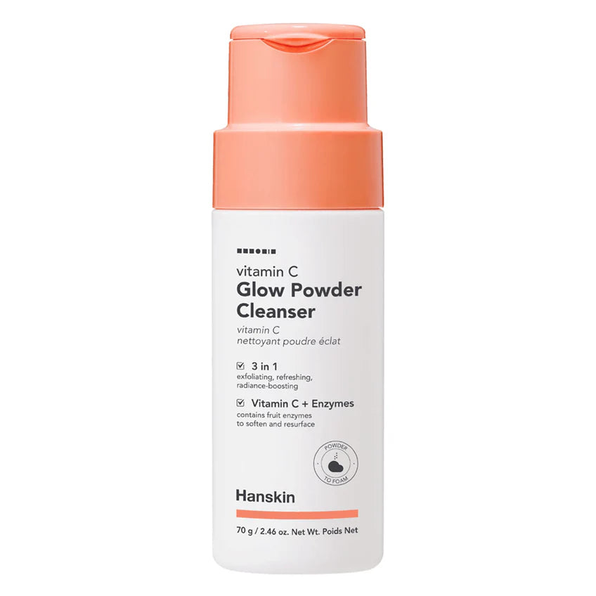 Hanskin Vitamin C Glow Powder Cleanser MyGeisha Milano