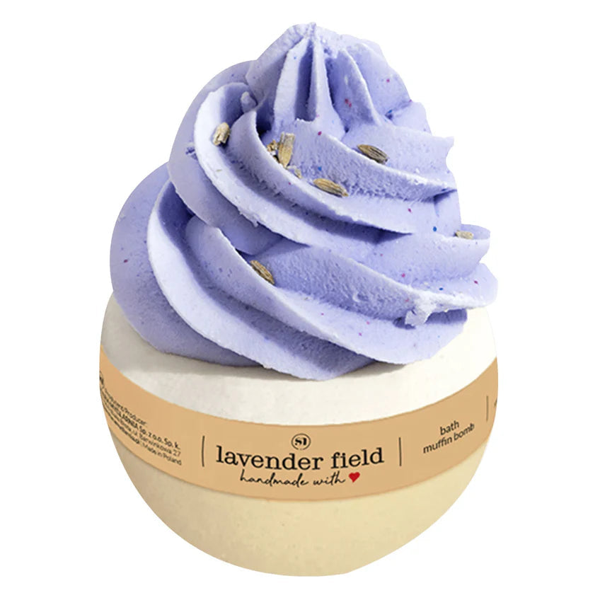 Stara Mydlarnia Lavender Field 2In1 Bath Muffin Bomb MyGeisha Milano