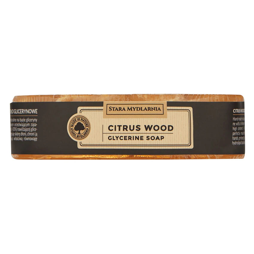 Stara Mydlarnia Citrus Wood Glycerine Soap MyGeisha Milano