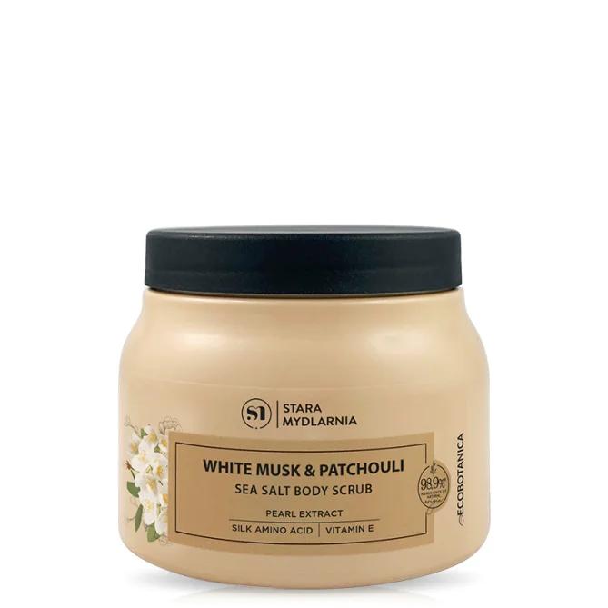 Stara Mydlarnia White Musk & Patchouli salt body scrub MyGeisha Milano
