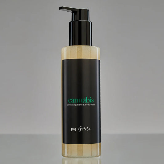 my Geisha Cannabis Exfoliating Hand & Body Wash MyGeisha Milano