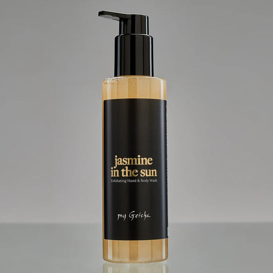 my Geisha Jasmine in the Sun Exfoliating Hand & Body Wash MyGeisha Milano