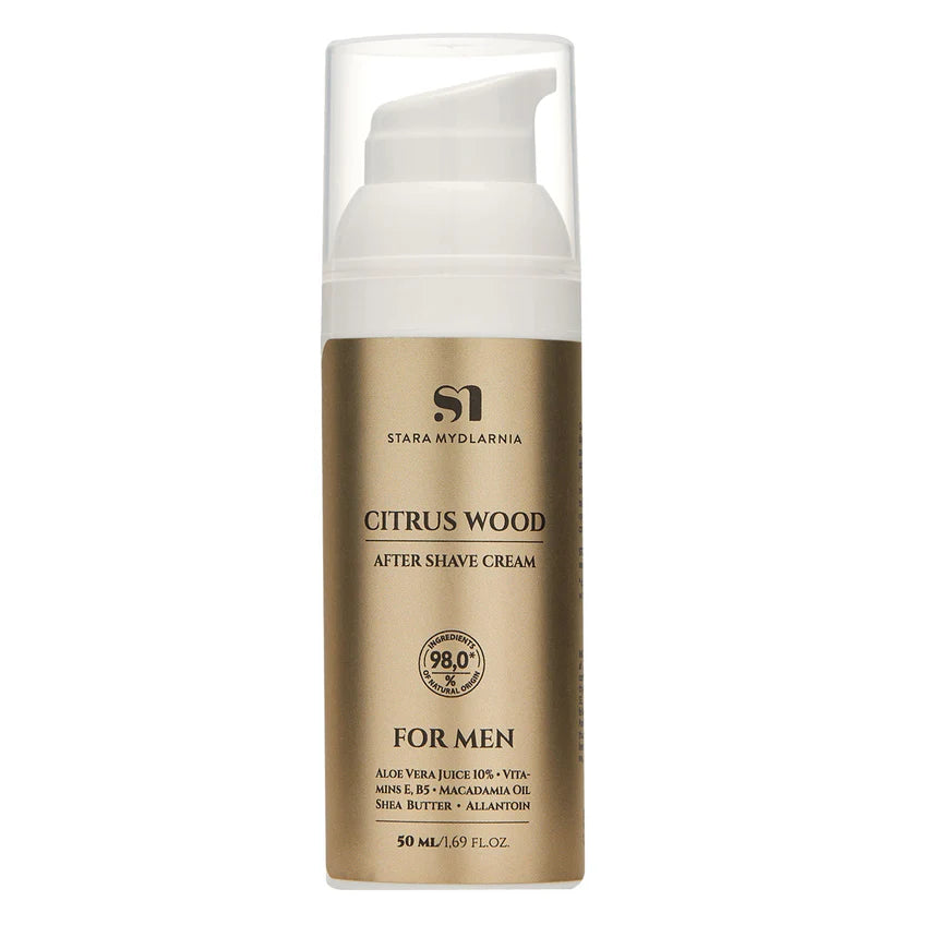 Stara Mydlarnia Citrus Wood After Shave Cream MyGeisha Milano