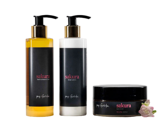 my Geisha - Sakura Christmas Bodycare Set MyGeisha Milano