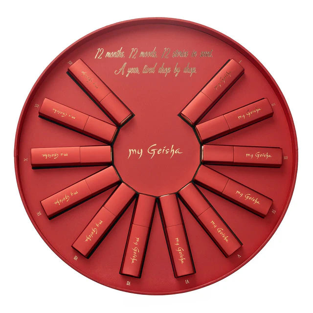 my Geisha - Advent 12 Red Pouches MyGeisha Milano