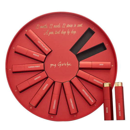 my Geisha - Advent 12 Red Pouches MyGeisha Milano