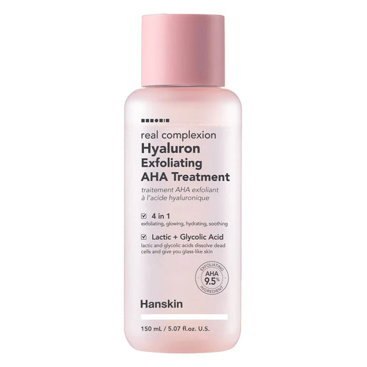 Hanskin Real Complexion Hyaluron Exfoliating AHA Treatment MyGeisha Milano