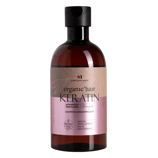 Stara Mydlarnia Organic Hair Keratin Rebuilding Shampoo MyGeisha Milano