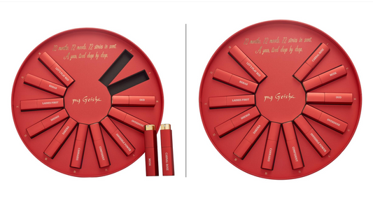 my Geisha - Advent 12 Red Pouches MyGeisha Milano