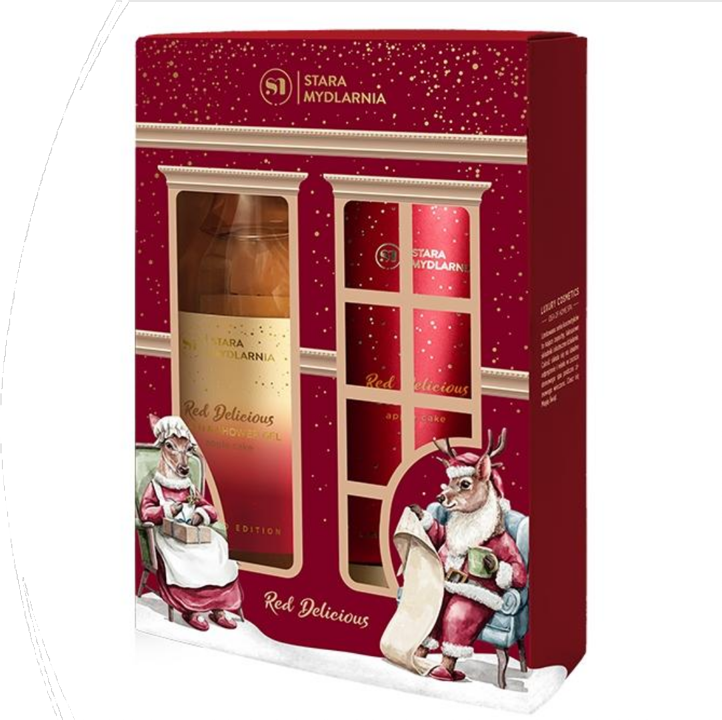 STARA MYDLARNIA CHRISTMAS Red Delicious Body Butter & Shower Gel Set MyGeisha Milano