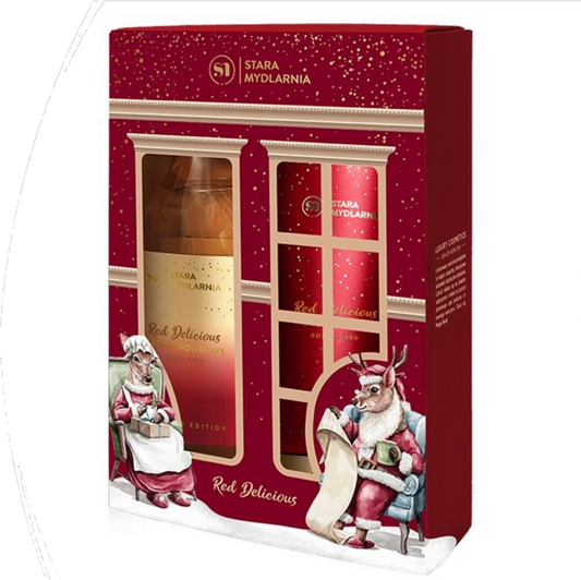 STARA MYDLARNIA CHRISTMAS Red Delicious Body Butter & Shower Gel Set MyGeisha Milano