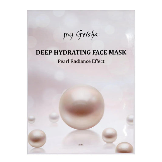 my Geisha Deep Hydrating Face Mask Pearl Radiance Effect MyGeisha Milano