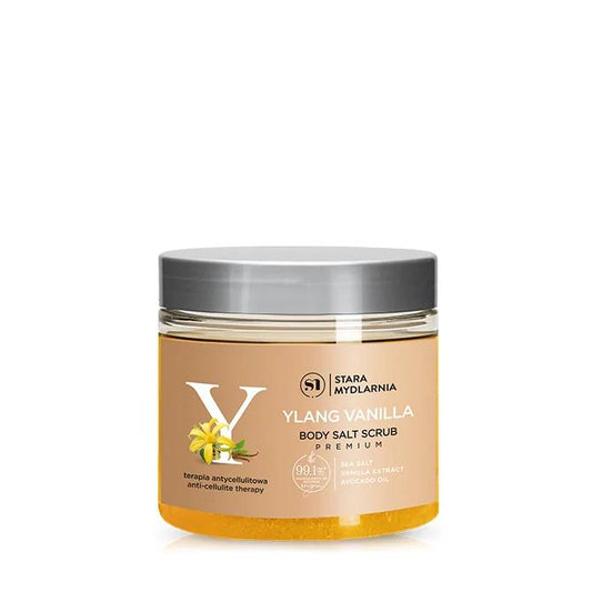 Stara Mydlarnia YLANG VANILLA Salt Body Scrub MyGeisha Milano