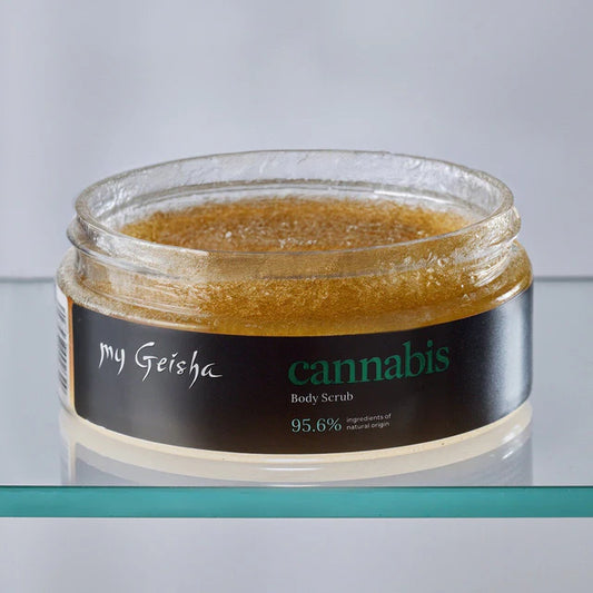 my Geisha Cannabis Body scrub MyGeisha Milano