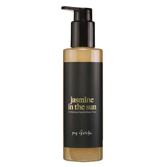 my Geisha Jasmine in the Sun Exfoliating Hand & Body Wash MyGeisha Milano
