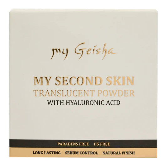 My second Skin Translucent Powder-with hyaluronic acid my Geisha - my Second Skin Translucent Powder MyGeisha Milano